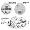 QVUXZ Dad Golf Ball Marker Gifts, Dad Golfing Gifts from