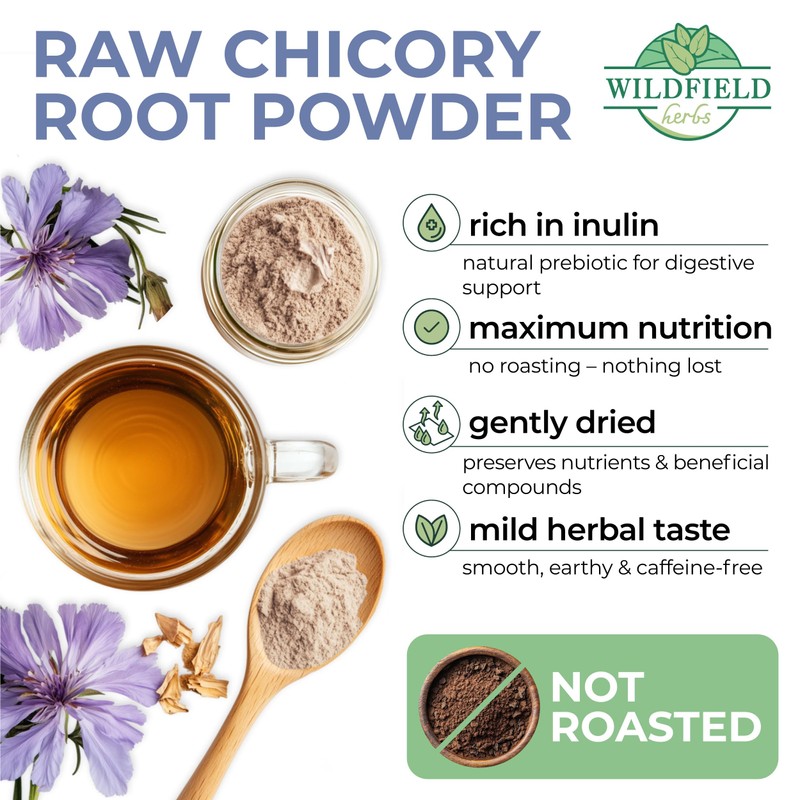 30 Bags Tea Chicory Root Tea Herbal (Cichorium Intybus) -