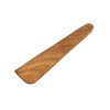 FAAY 10" Flat Wooden Spatula for Cast Iron, Egg Flipper,