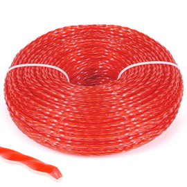 SWAWIS Brush Cutter Thread Trimmer Line 2.4 mm x 100 m Twist Grass Trimmer Brush Cutter Thread for Grass Trimmer Brush Cutter Line for Brush Cutter for Weed Grass Yard Garden