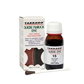 Tarrago Suede Nubuck Dye | Recolor, Brighten and Restore Suede and Nubuck | 1.7 Fl. Oz. | 15 - Dark Grey