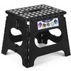 Delxo Folding Step Stool,11 Inch Non-Slip Foldable Step Stools for