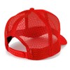 Armycrew Republican Elephant Patch Structured Trucker Mesh Cap - RED