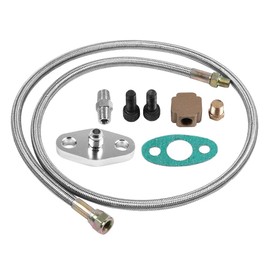 Kit Completo de Línea de Alimentación de Aceite Turbo - Kit de Suministro para Turbos T3/T4