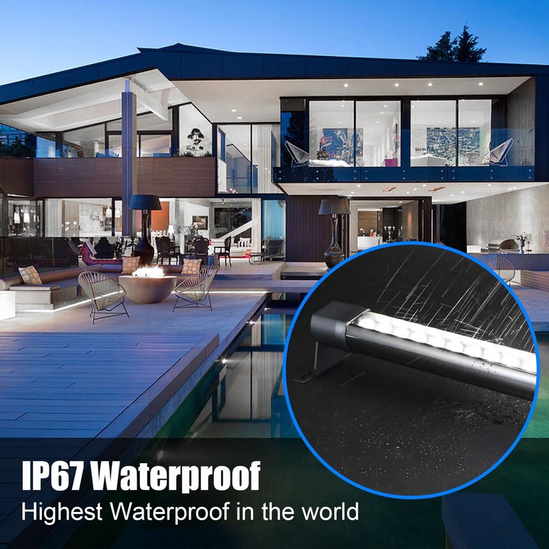 Outdoor Wall Washer Lights 2 Pack,36W 5000K Daylight White Wall