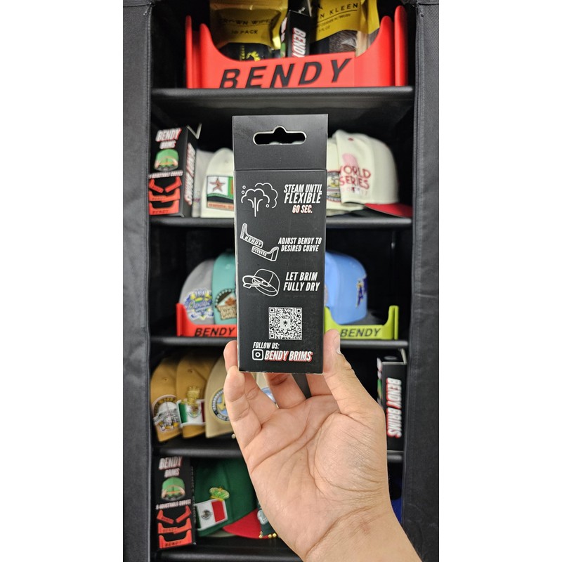 Bendy Brims Adjustable Hat Brim Bender - Baseball Cap Curver