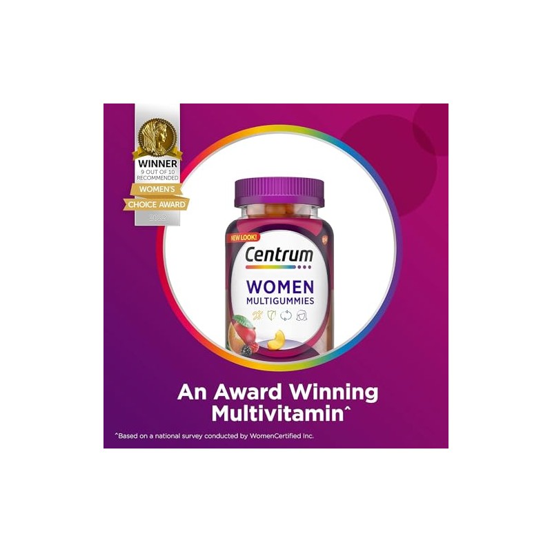 Centrum Gomitas Multivitaminico Mujer 170