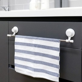 Spiderlock suction type stainless steel towel rack 20 (white) / 스파이더락  흡착식 스텐 수건걸이20(화이트)