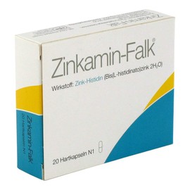 ZINKAMIN Falk 15 mg Hard Capsules Pack of 20