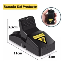 Trampas para ratones ratas de trabajo reutilizable mata roed