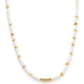 C.Paravano Women's Necklace, Pendant Necklaces for Women, 18K Gold-Plated Chain Necklace, Fashion Necklaces, Pearl Chains for Women, Women's Necklace Jewellery, Metal Choker, Gold