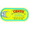 Cento Flat Fillet Anchovies, 2 Ounce Tins (Pack of 25)