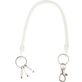 ソニック 透明 スパイラルキーチェーン 26cm-120cm