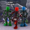 Zing Klikbot Megabots – Pack of Three – Green, Blue