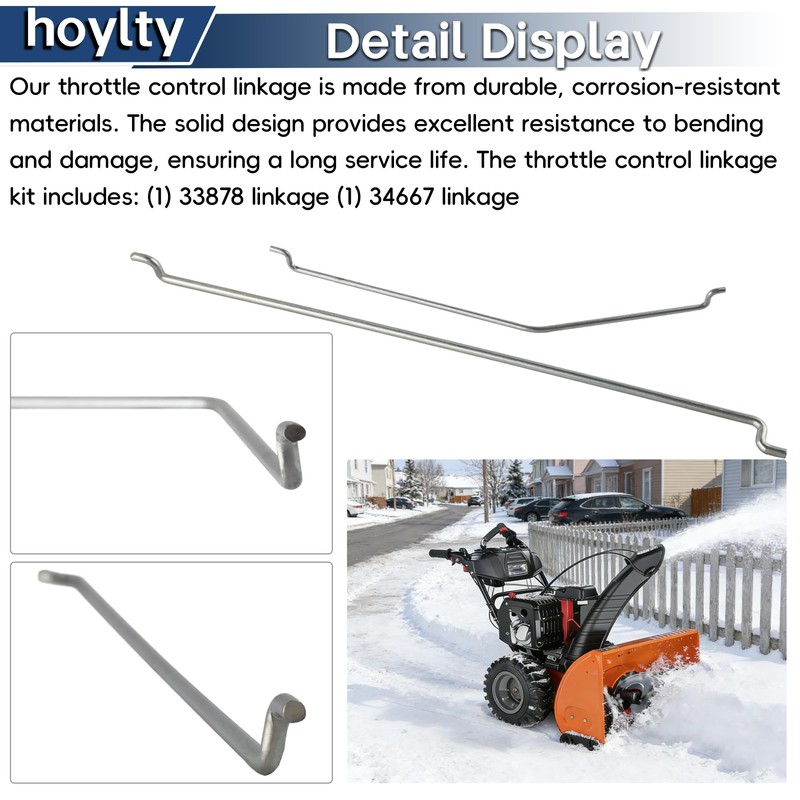 hoylty 33878 Throttle Link and 34667 Governor Linkage Compatible with