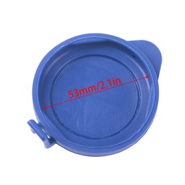 Rrina Windshield Wiper Washer Fluid Reservoir Tank Bottle Cap Inner Diameter 53mm/2-3/32 inch for Most Ford Focus
