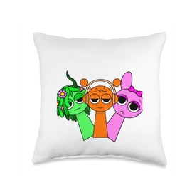 Vinera Oren Pinki from Sprunky! | Jevin Funbot Simon Throw Pillow
