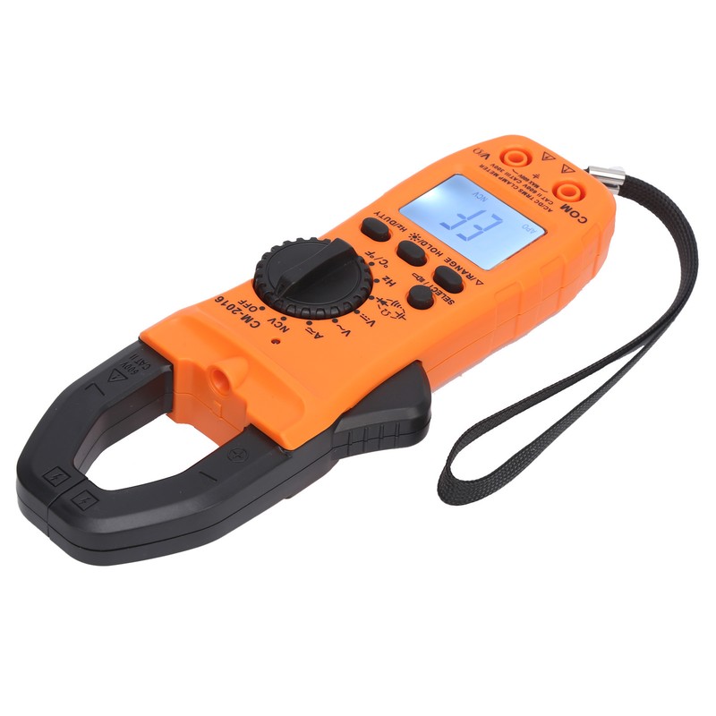 Digital Clamp Meter Multimeter AC DC NCV True RMS MultiFunction
