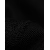 Dilling Women's Natural Merino Wool and Silk Shorts, black