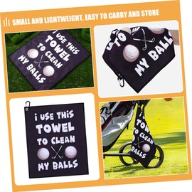 Gatuida Portable Fiber Golf Towel Drying Wipe for Cleaning Outdoor Accessory for Golf Competitions and Games Professional Golfing Supply