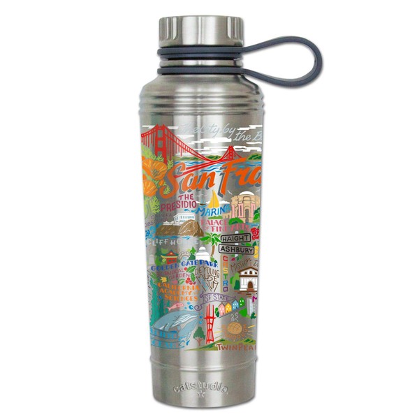 Catstudio San Francisco Stainless Steel Water Bottle | Triple Wall