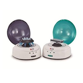 DLAB 9031001012 D1008 Palm Micro-Centrifuge with Blue Lid, Including Two Rotors of A08-2 and A02-Pcr8