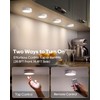GOODEA.fun Puck Lights with Remote, 13 RGB Colors LED Under
