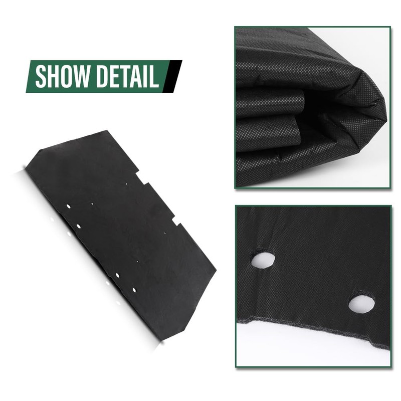 LQI Hood Insulation Pad 1/2" with Clips Heat Blanket Compatible