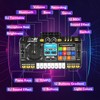Veewiki Kids DJ Mixer Table Toy,Musical Toys
