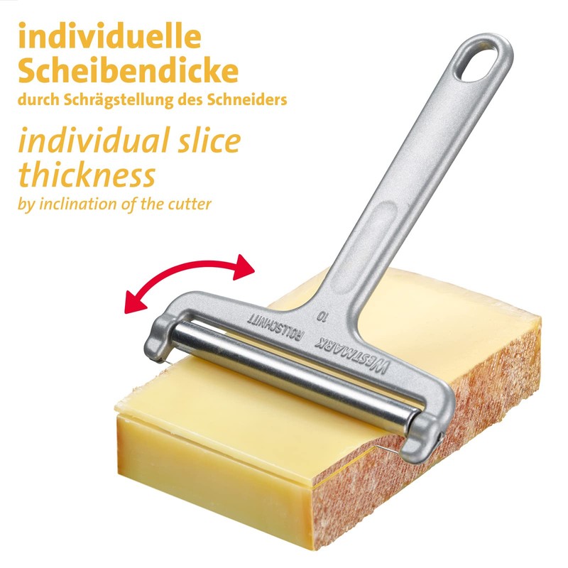 Westmark 2 Cheese Slicers with Roll and Cutting Wire, Variable
