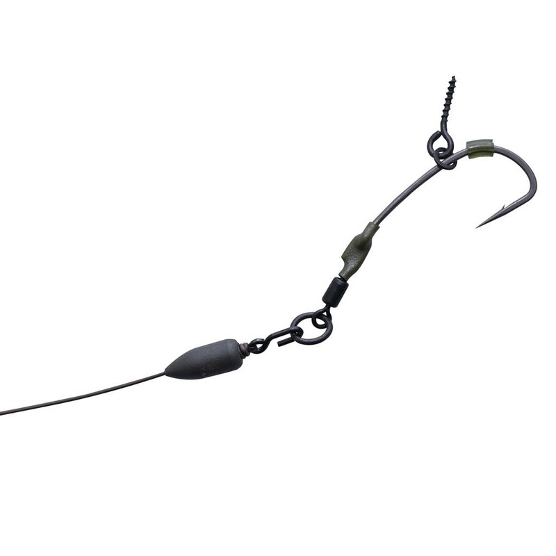 ESP Ronnie Clips And Tungsten Sleeve Weedy Green Qty 8