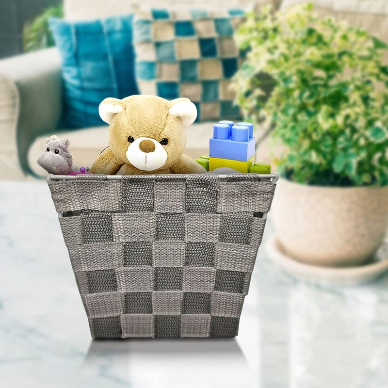 Square Woven Basket – 4.5L - STYLISH STORAGE SOLUTION FOR