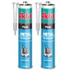 Akfix P645 Seam Sealer Automotive White (2x10.1 Oz.) - Urethane