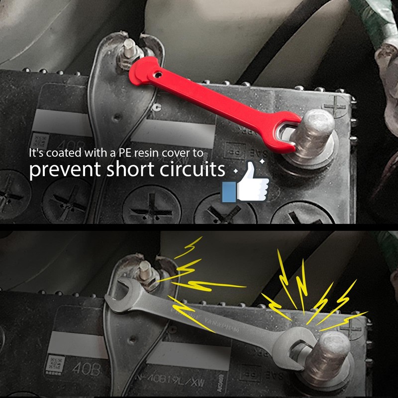 KiWAV for 10mm Hex Open End Insulated Wrench Battery Terminal