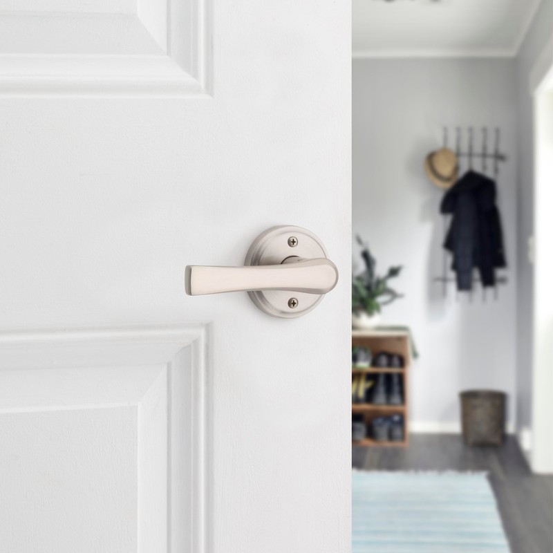 Kwikset Katella Interior Passage Door Handle, Lever For Closet and