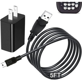 Rahhaze Fast Charger for TI-84 Plus CE Calculator, TI-84 Plus C Silver Edition, TI-89 Titanium, TI-Nspire CX/TI Nspire CX CAS Graphing Calculators USB Adapter Power and Data Cable Cord (5Ft)