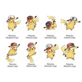 ALL 8 ASH CAP PIKACHU - Pokémon Scarlet and Violet - BEST STATS -FAST TRADE