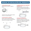 Lampara De Techo Sobreponer Led 18w Luminaria Para Plafón (10)