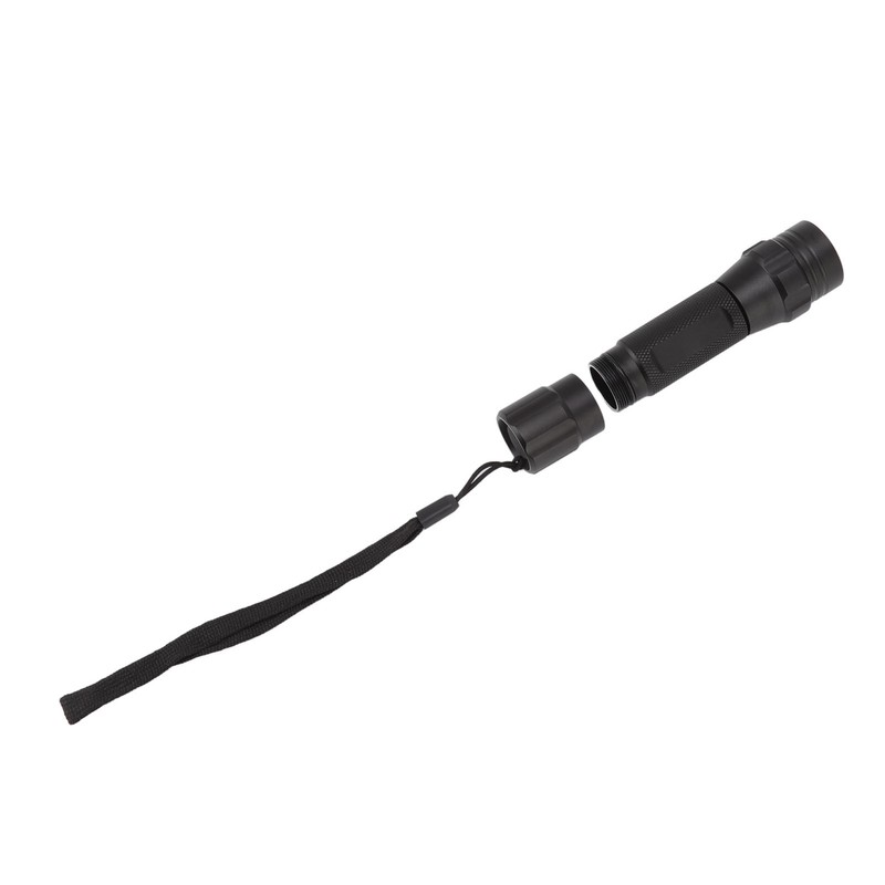 LED Blue LED Flashlight Zoomable Aluminium Alloy Blood Tracker Hunting