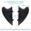 LaRandom 2 Pcs 1.5" Surfboard Fish Fin Nylon Soft Top