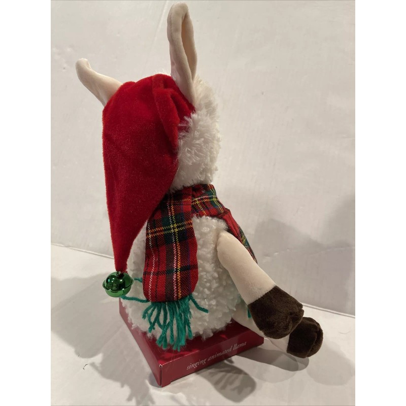 NEW Dan Dee Animated Christmas Plush Llama Sings Dances 3