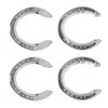 4pcs Horseshoes Aluminum Alloy Light Weight Reliable Practical Horse Riding