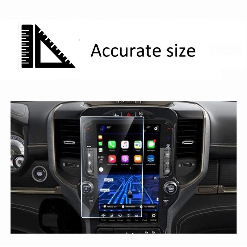 Flyingchan Screen Protector Compatible with 2019-2024 Ram 1500 2500 3500