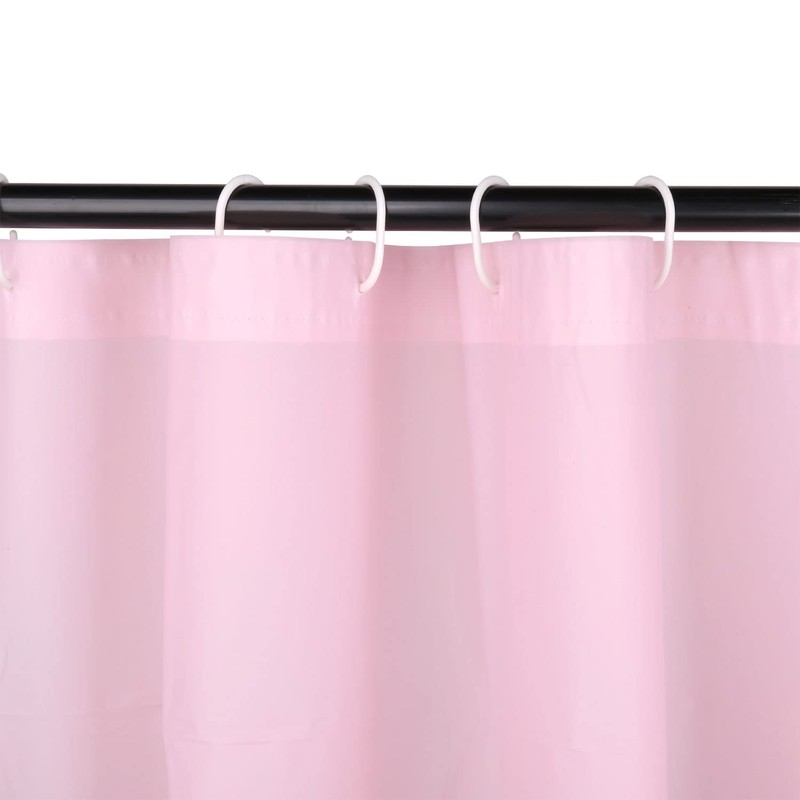 WedDecor Shower Curtains Mould Proof Resistant, Waterproof PEVA Shower Curtain