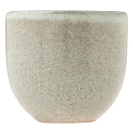 Marui Pottery MR-3-4291 Shigaraki Ware Hechimon Guinomi Ochoko Diameter Approx. 2.0 inches (5 cm), Tin Glaze, White