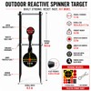 3/8 Inch Thick Carbon Steel Spinner Shooting Target Self Resetting