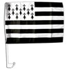France Brittany Car Flag - 12 x 16 inch