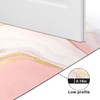 Bathroom Mat Absorbent Bath Mat Quick Dry Bath Mat,with Gold
