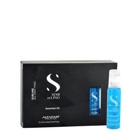 Alfaparf Milano Semi Di Lino Sublime Essential Oil - Gives Instant Shine and Gloss - Includes 12 Vials - Rich in Fatty Acids, Omega-3 and Omega-6 - Professional Salon Quality - 5.28 fl. oz.