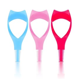 GNHG 3 Pieces Mascara Cover Eyelash Stencil Brush Mascara Applicator Makeup Mascara Tools for Women Girls Beginners